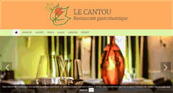 Desktop Screenshot of cantou.fr