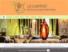 Tablet Screenshot of cantou.fr